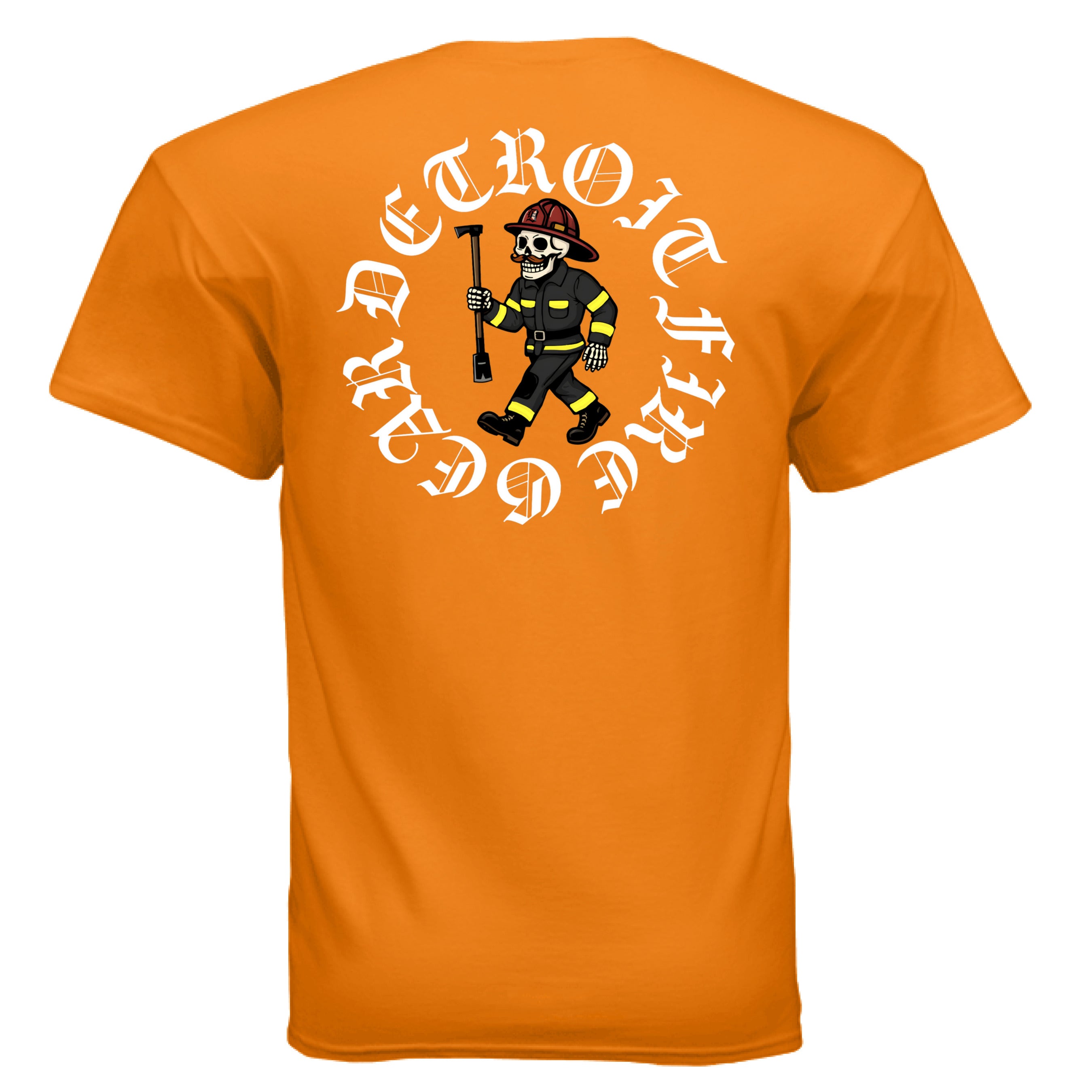 SAFETY ORANGE - BACK