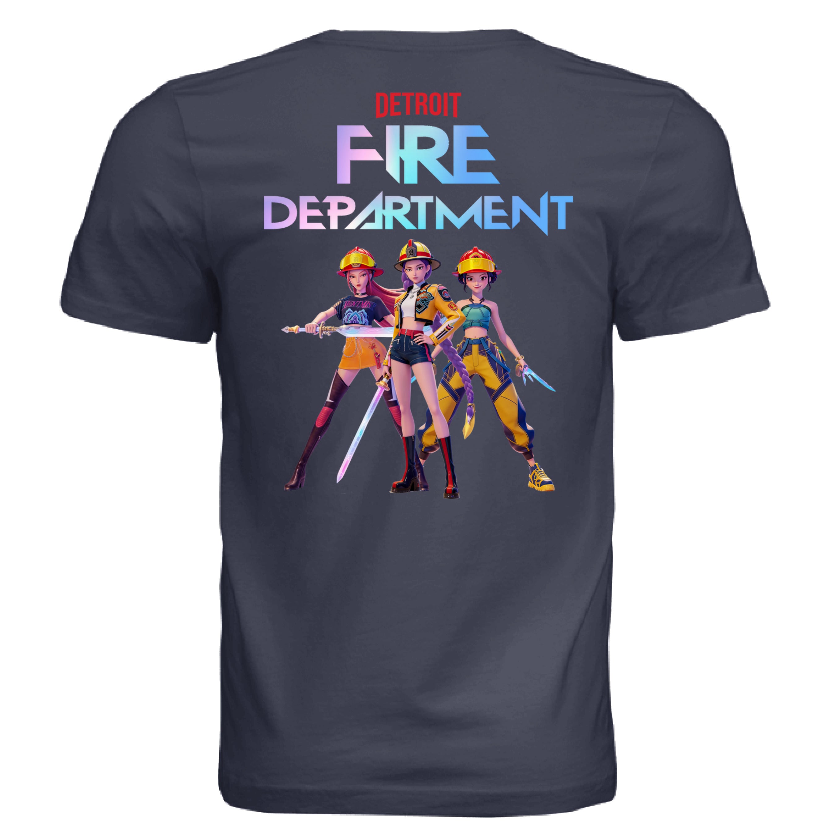 SOLID NVY TRBLND - BACK