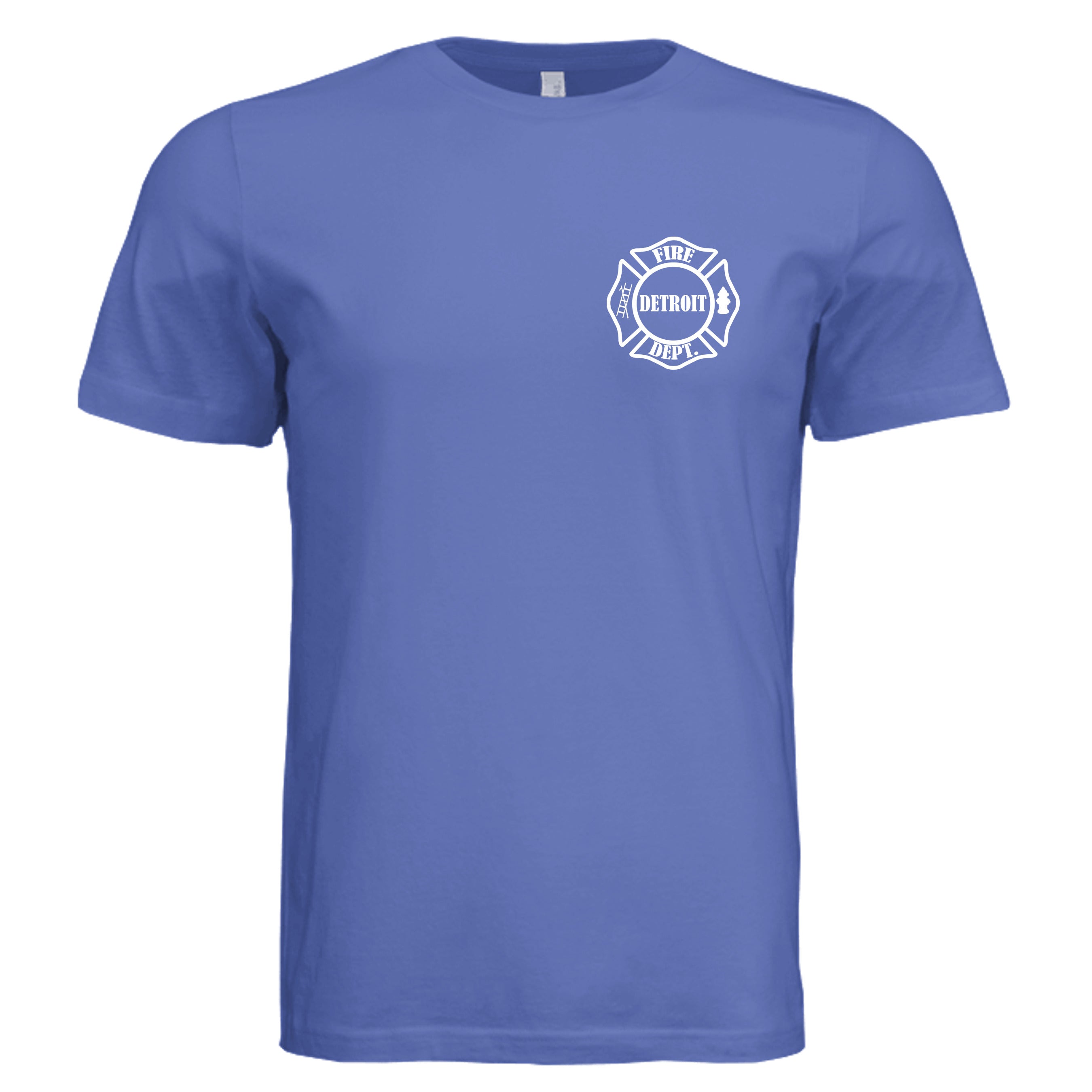 Solid True Royal Triblend - 3413C - FRONT