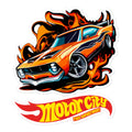 Motor City Wheelz Sticker